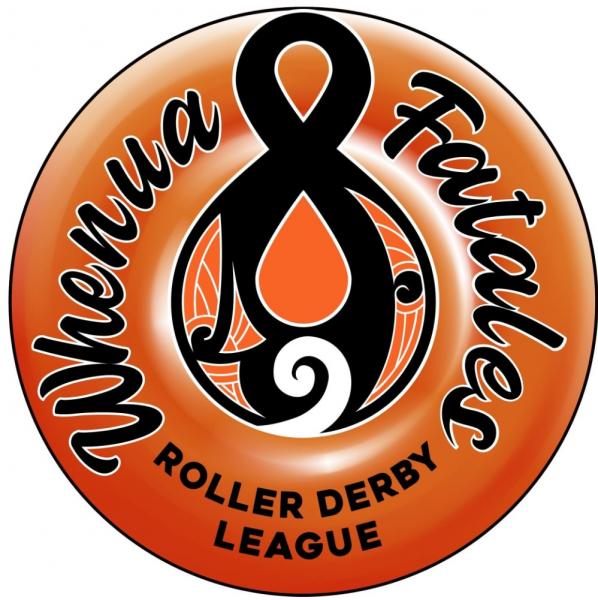 Whenua Fatales Roller Derby League logo